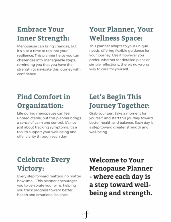 Menopause Planners & Trackers - Image 2