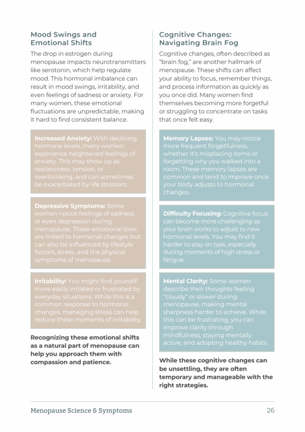 The Menopause Science & Symptoms Workbook - Image 3